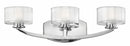 Hinkley 5593LED Meridian 3-lt 21" LED Bath Light