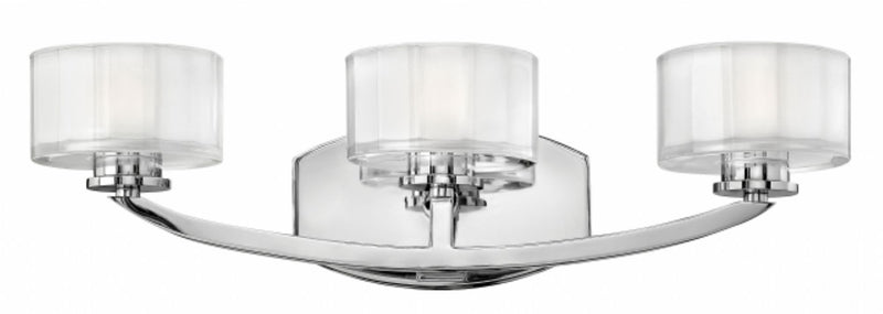Hinkley 5593LED Meridian 3-lt 21" LED Bath Light