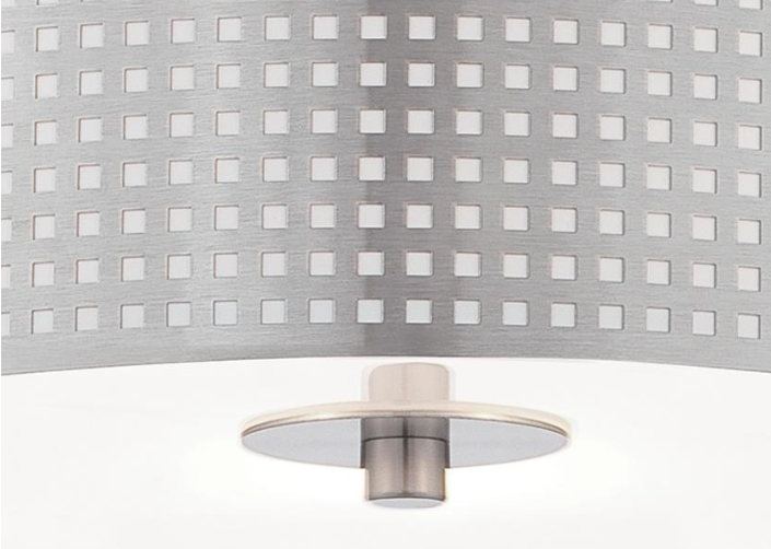 P5747 Grid 3-lt Semi Flush