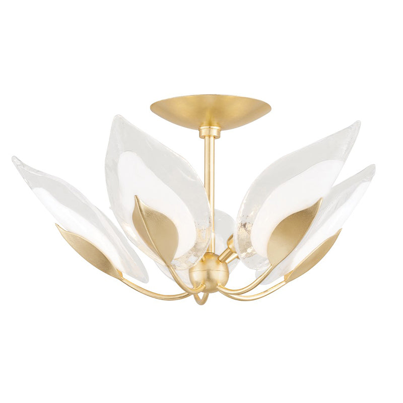 Hudson Valley 4805 Blossom 5-lt 24" Semi Flush