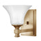 Hinkley 5850 Abbie 1-lt 8" Tall LED Bath Light