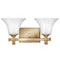 Hinkley 5852 Abbie 2-lt 16" LED Bath Light