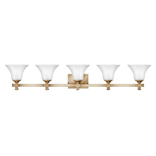 Hinkley 5855 Abbie 5-lt 44" LED Bath Light