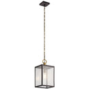 Kichler 59008 Lahden 1-lt 9" Outdoor Convertible Pendant/Semi Flush