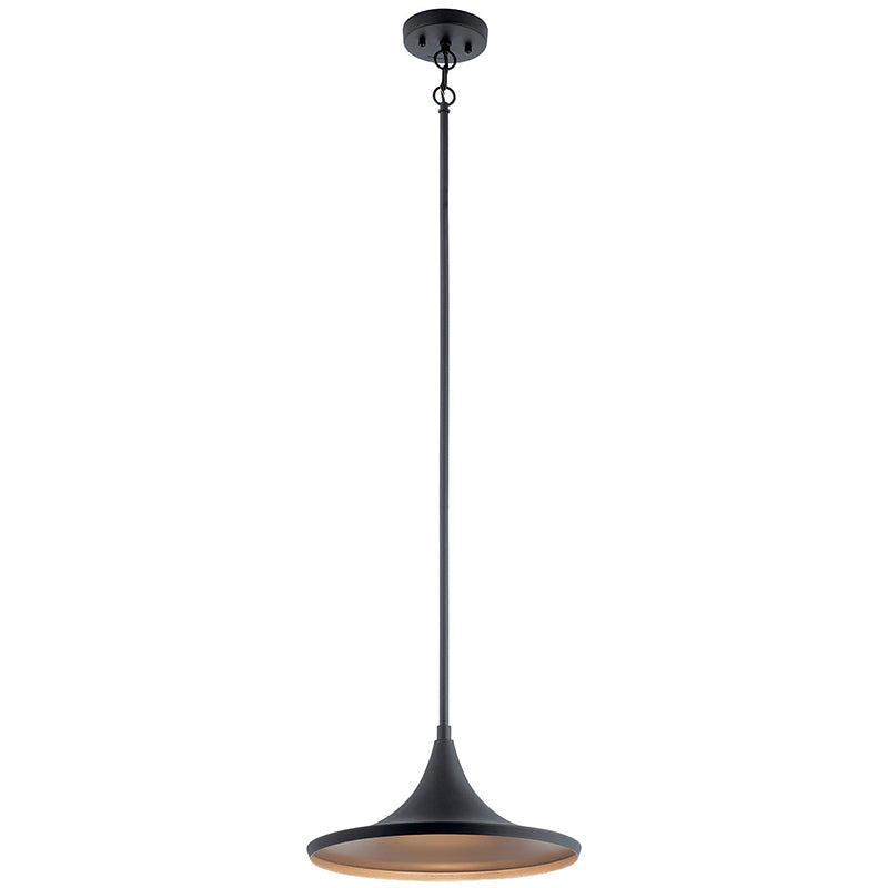 Kichler 59031 Elias 1-lt 14" Wide LED Outdoor Pendant Light