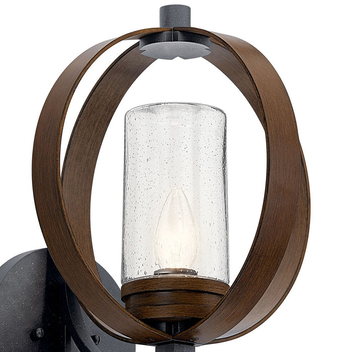 Kichler 59067 Grand Bank 1-lt 15" Tall Outdoor Wall Light