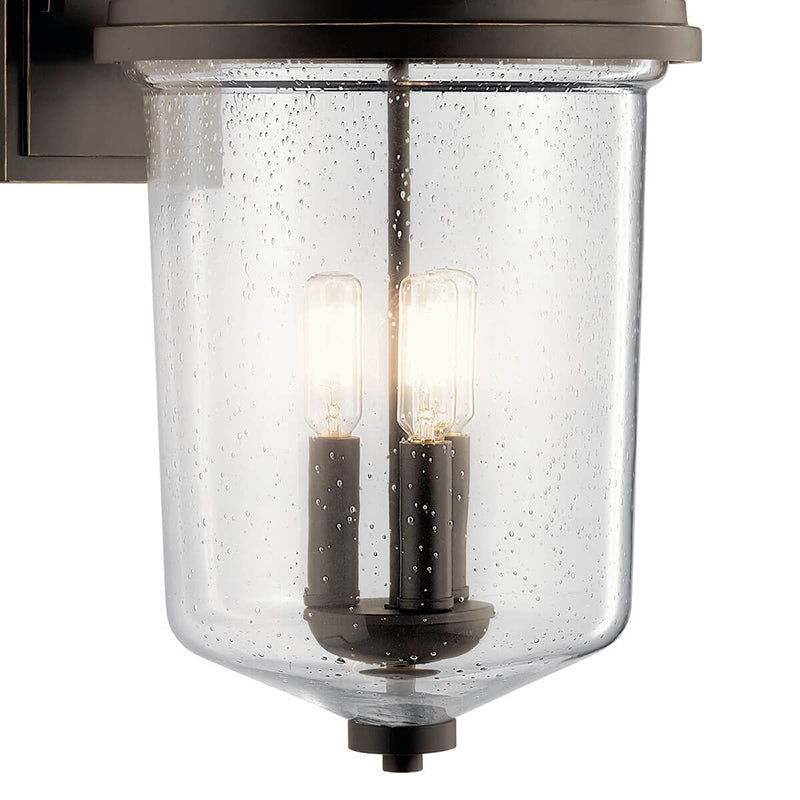 Kichler 59095 Harmont 3-lt 19" Tall Outdoor Wall Light