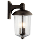 Kichler 59095 Harmont 3-lt 19" Tall Outdoor Wall Light