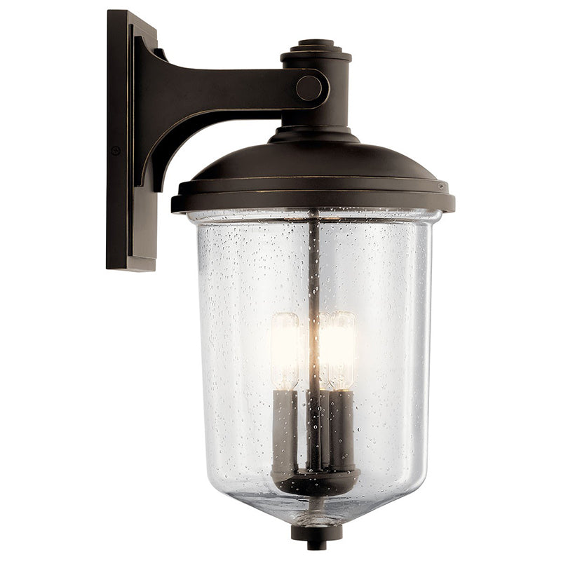 Kichler 59095 Harmont 3-lt 19" Tall Outdoor Wall Light