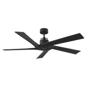 Monte Carlo Aspen 56" Ceiling Fan - Midnight Black/Midnight Black