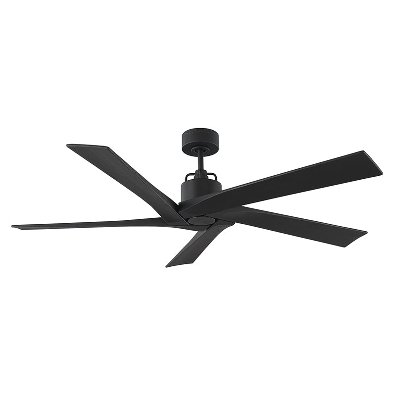 Monte Carlo Aspen 56" Ceiling Fan - Midnight Black/Midnight Black