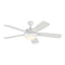 Monte Carlo Discus Smart 52" Ceiling Fan with LED Light Kit