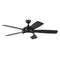 Monte Carlo Discus Outdoor 52" Ceiling Fan with Light Kit
