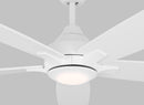 Monte Carlo Lowden Smart 60" Ceiling Fan with LED Light Kit