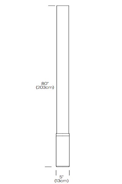 Pablo Designs 80" Elise Floor Lamp