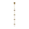 Tech 700TDWIT5 Wit 4" LED Pendant, 5-Glass