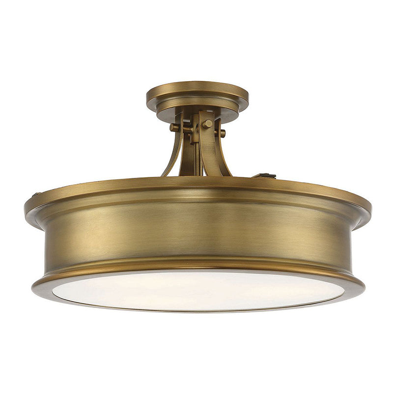 Savoy House 6-134-3 Watkins 3-lt 16" Semi Flush