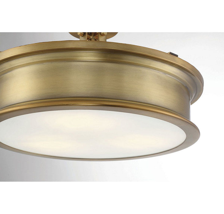 Savoy House 6-134-3 Watkins 3-lt 16" Semi Flush