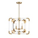 Savoy House 6-1662-4 Rotterdam 4-lt 11" Convertible Semi Flush