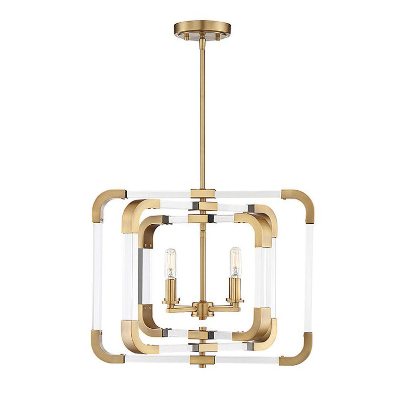 Savoy House 6-1662-4 Rotterdam 4-lt 11" Convertible Semi Flush