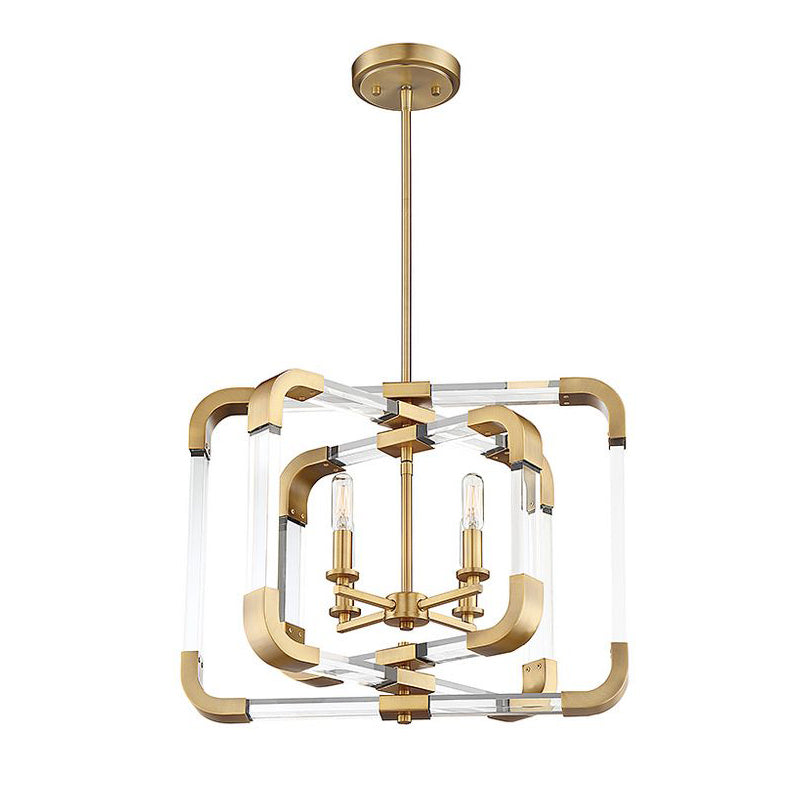 Savoy House 6-1662-4 Rotterdam 4-lt 11" Convertible Semi Flush