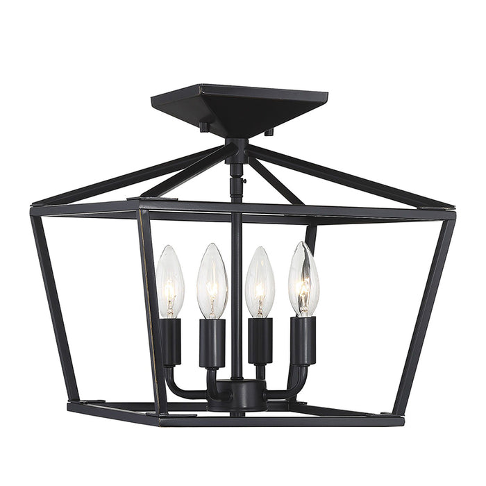 Savoy House 6-328-4 Townsend 4-lt 13" Semi-Flush Mount