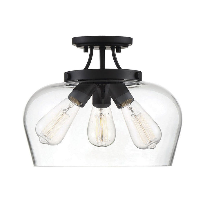 Savoy House 6-4035-3 Octave 3-lt 13" Semi-Flush Mount