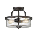 Savoy House 6-6053-2 Tulsa 2-lt 13" Semi Flush