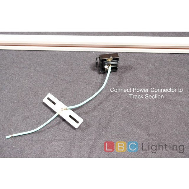 Nora NTL-151 Line Voltage R30 Flat Back Cylinder Track Kit