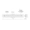 Kuzco 601001-LED Lighthouse 26" Wide LED Bath Vanity