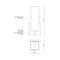 Kuzco 601485-LED Stratford 1-lt LED Wall Sconce