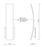 Kuzco WS8016 Bari LED Wall Sconce