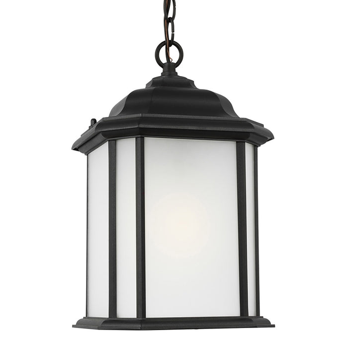 60531 Kent 1-lt 8" Outdoor Pendant, Satin Etched Glass