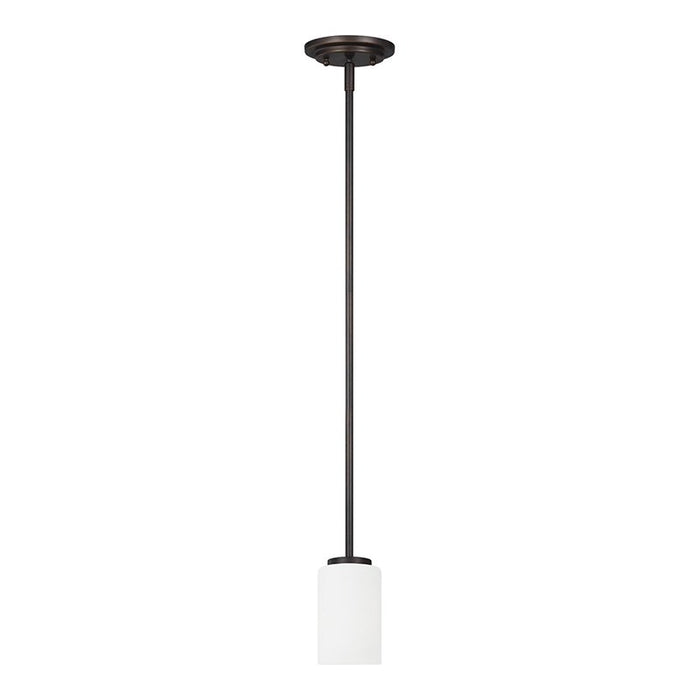 Sea Gull 61160EN3 Oslo 1-lt 4" LED Mini Pendant