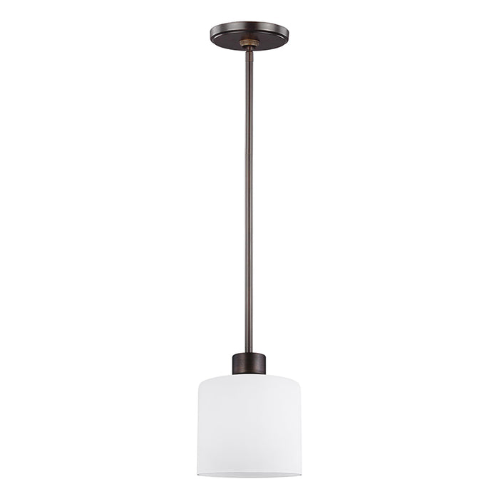 Sea Gull 6128801EN3 Canfield 1-lt 6" LED Pendant