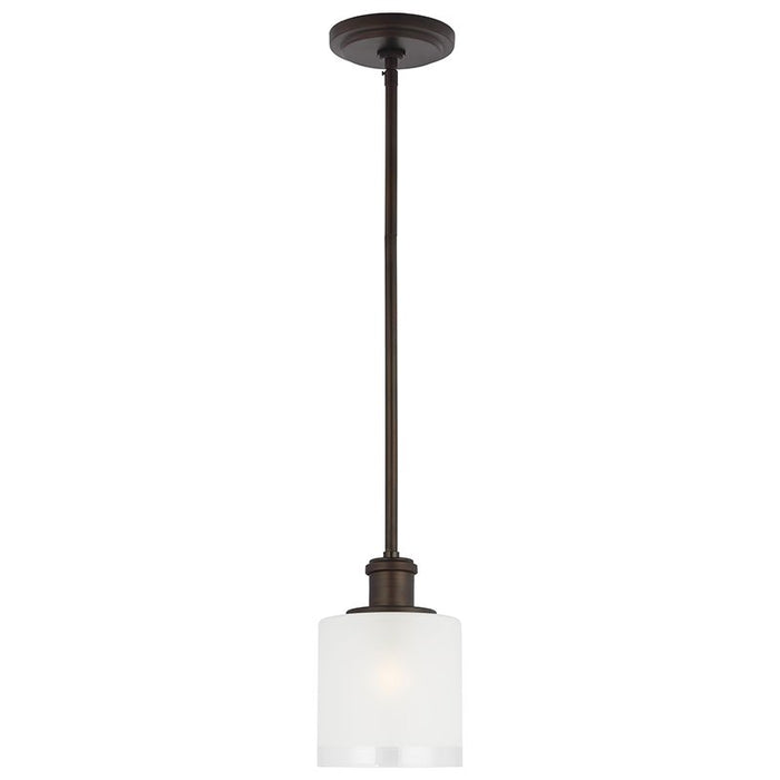 Sea Gull 6139801EN3 Norwood 1-lt 6" LED Pendant