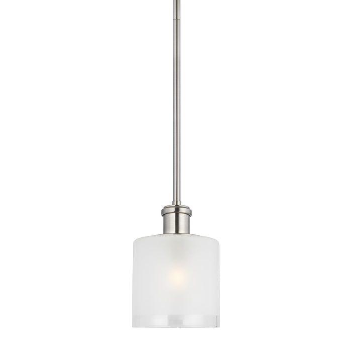 Sea Gull 6139801EN3 Norwood 1-lt 6" LED Pendant