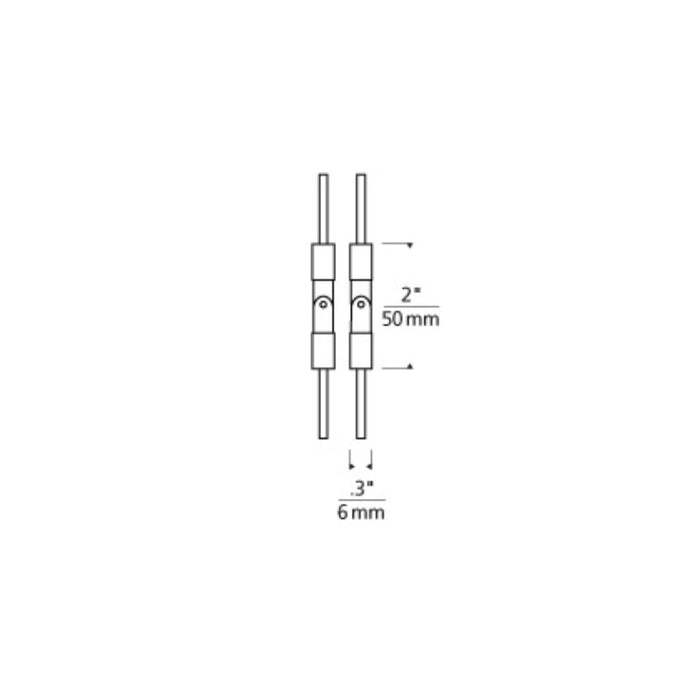 Tech 700MOCFXH One Circuit Monorail Flexible Horizontal Connector