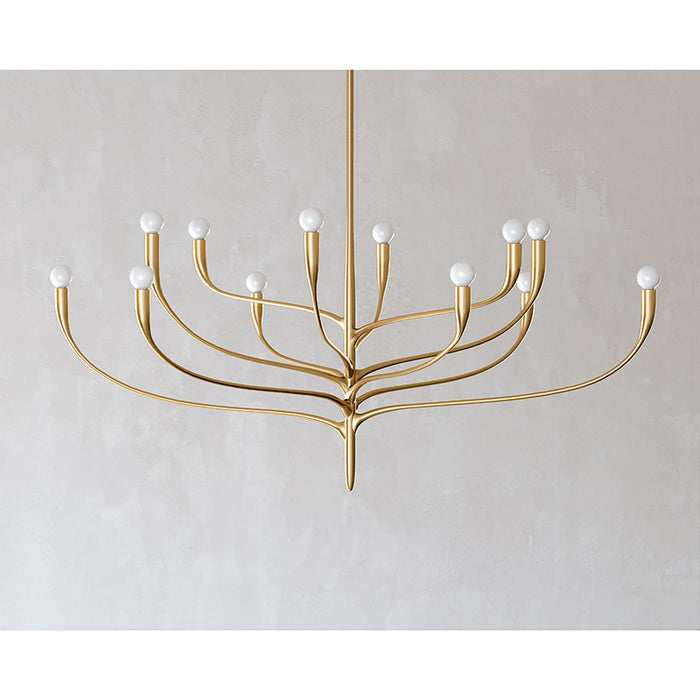 Hudson Valley 9612 Labra 12-lt 54" Chandelier