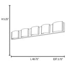 Access 62295 Nitro2 5-lt LED Wall/Vanity