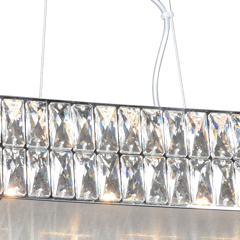 Access 62360 Magari 26.25"Wide LED Oblong Crystal Pendant