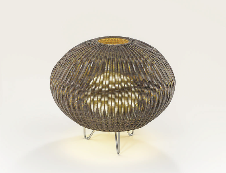 Bover Garota P/01 2-lt 24" Tall LED Outdoor Floor Lamp
