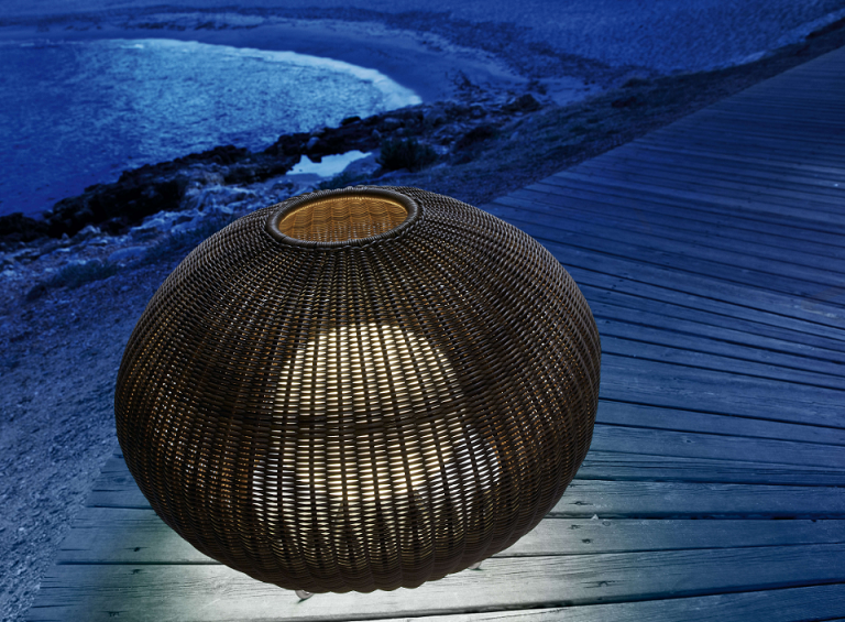 Bover Garota P/01 2-lt 24" Tall LED Outdoor Floor Lamp