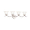 Kichler 6324 Dover 4-lt 31" Wide Vanity Light