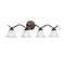 Kichler 6324 Dover 4-lt 31" Wide Vanity Light