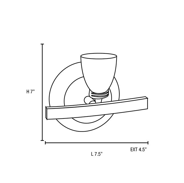 Access 63811-46 Sydney 1-lt Small Wall & Vanity