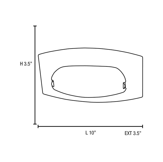 Access 63951 Nido 1-lt Wall Fixture