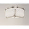 Maxim 21280 Dart 3-lt 14" Flush Mount