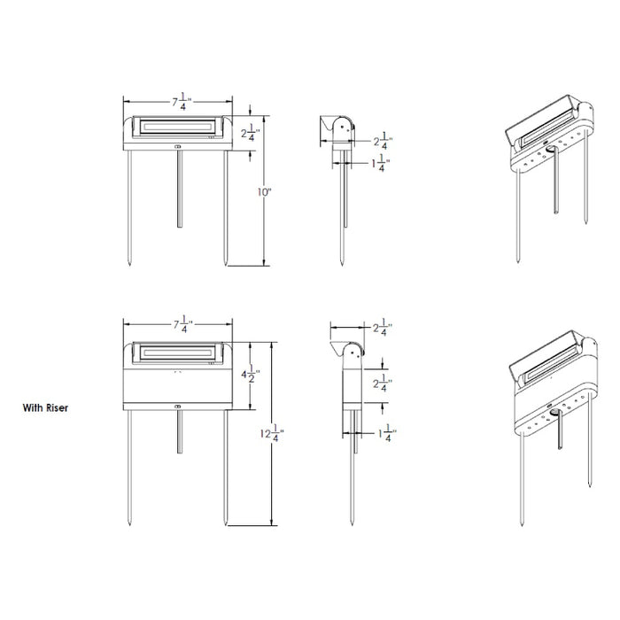 WAC 6401 LED Linear Path Light