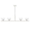 Hudson Valley 6404 Stillwell 4-lt 48" Island Light